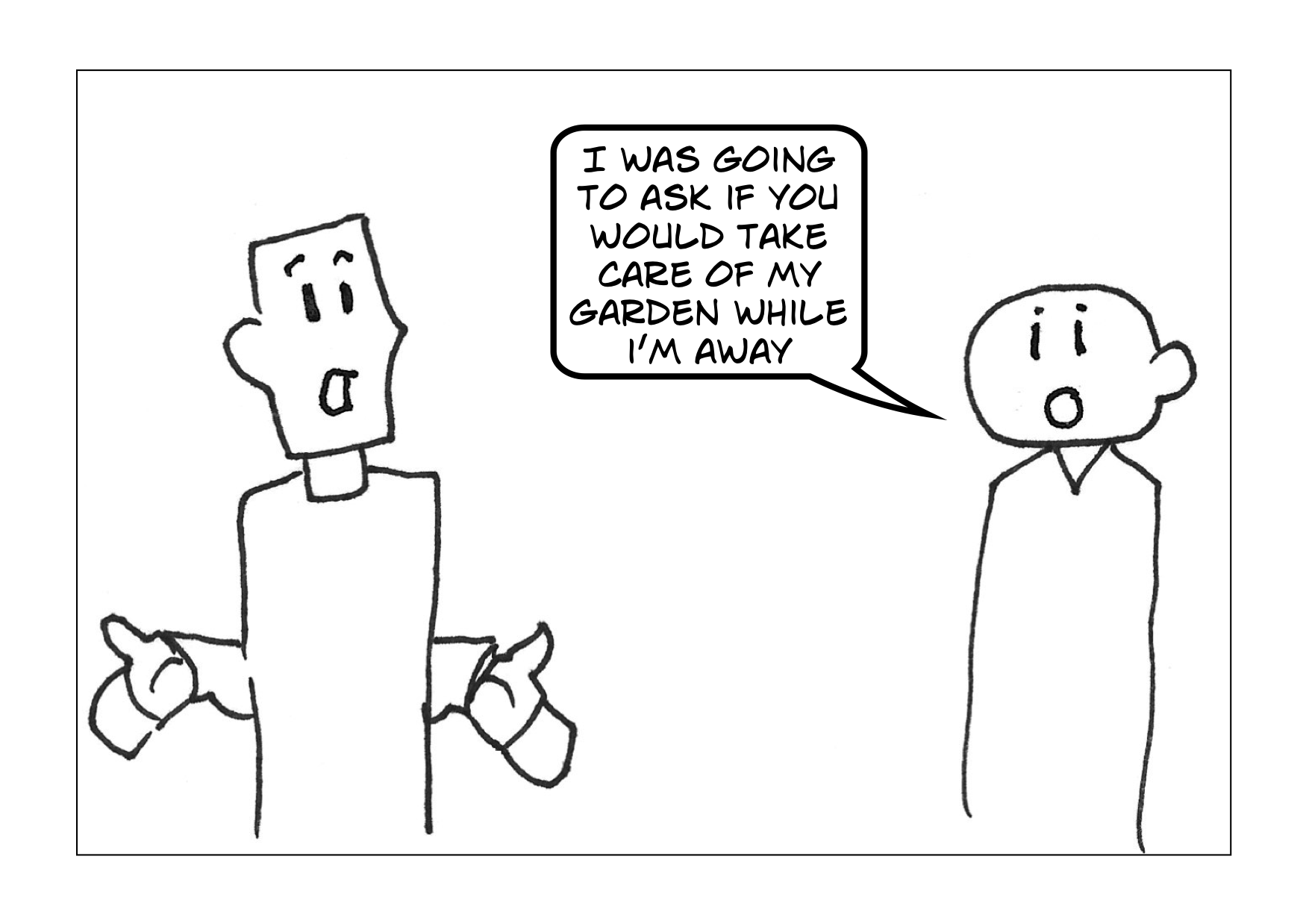 trouble